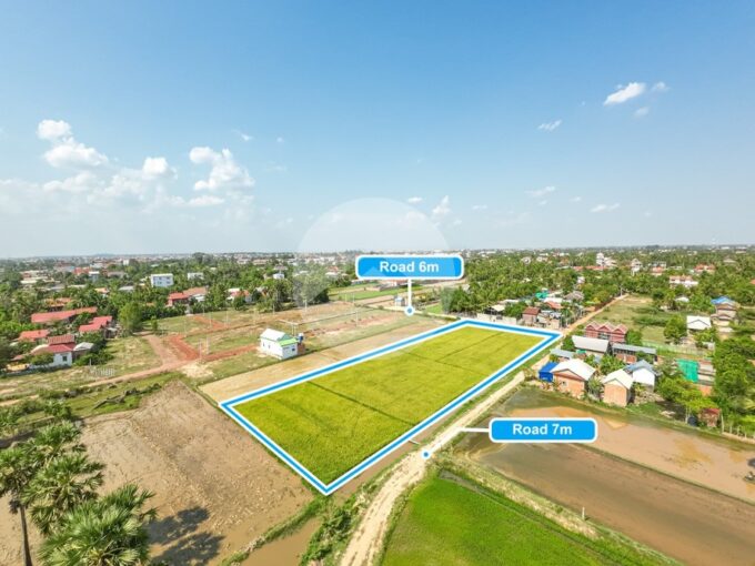 5109 Sqm Land For Sale - Sangkat Siem Reap