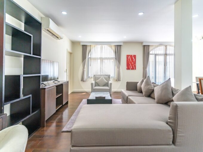 4 Bedroom Serviced Apartment For Rent - Wat Phnom