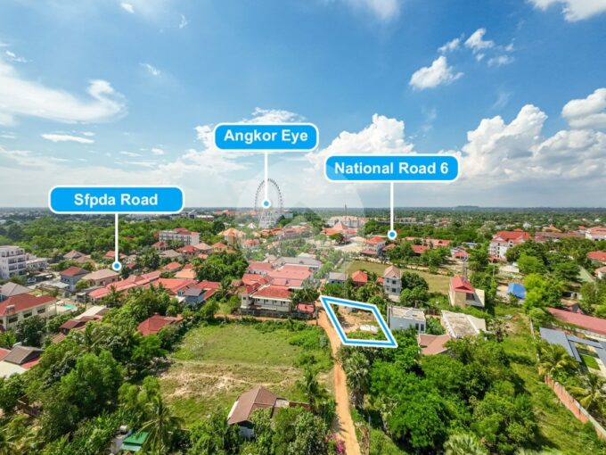 615 Sqm Residential Land For Sale - Svay Dangkum