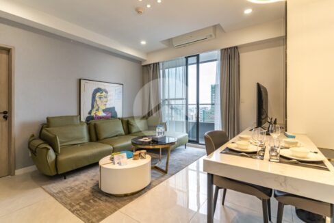 2 Bedroom Serviced Apartment For Rent - BKK1