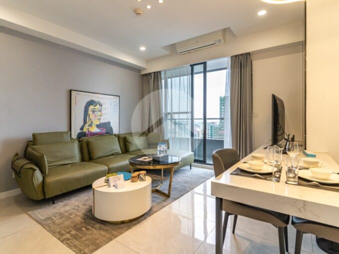 2 Bedroom Serviced Apartment For Rent - BKK1