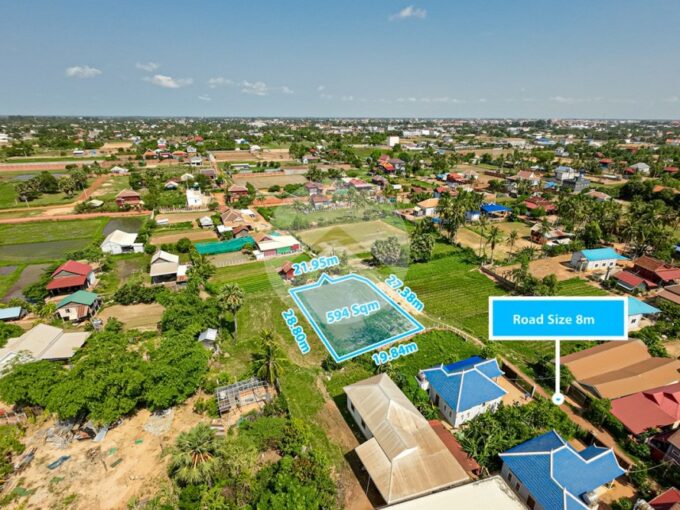 594 Sqm Residential Land For Sale - Chreav