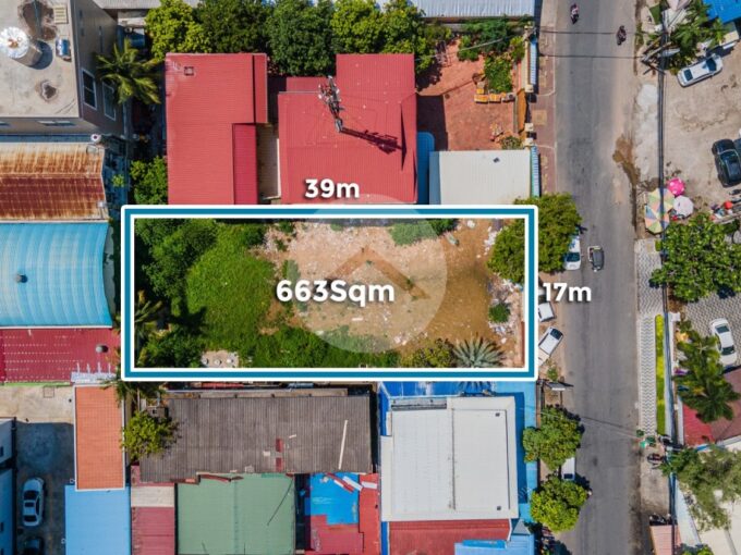 663 Sqm Commercial Land For Rent - Boeung Kak 2