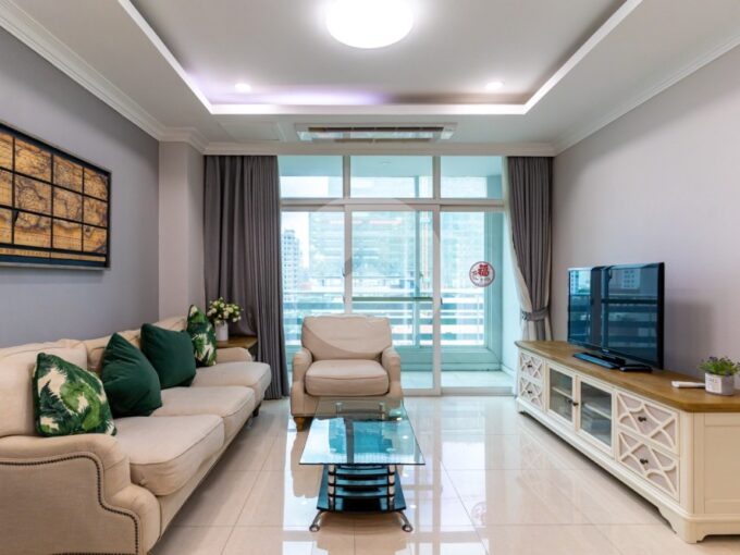 2 Bedroom Serviced Apartment For Rent - BKK1