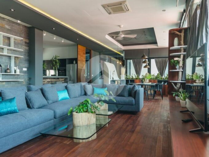 3 Bedroom Serviced Apartment For Rent - Tonle Bassac
