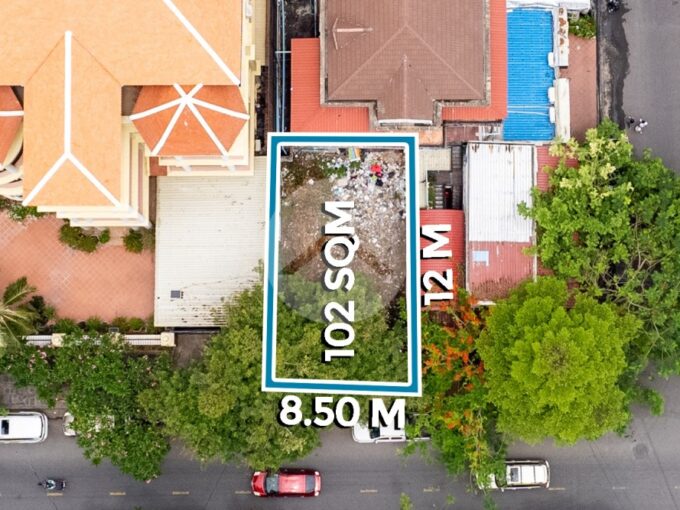 102 Sqm Commercial  Land For Sale - BKK1