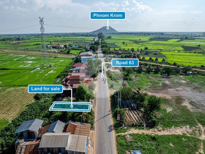 172 Sqm Land For Sale - Near Phnom Krom