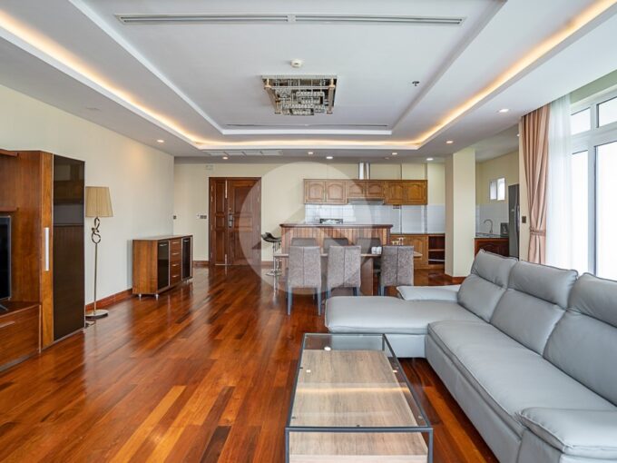 3 Bedroom Serviced Apartment For Rent - BKK1