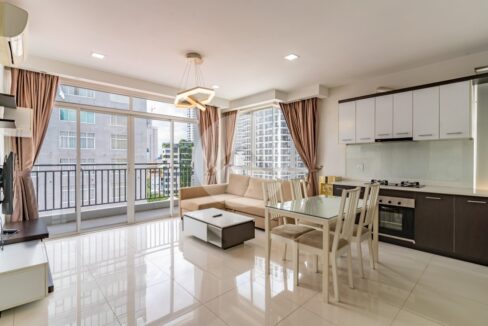 2 Bedroom Serviced Apartment For Rent - Tonle Bassac