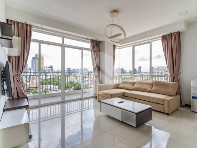 1 Bedroom Serviced Apartment For Rent -Tonle Bassac