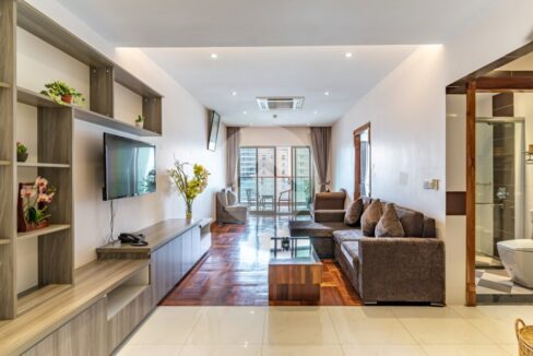 2 Bedroom Serviced Apartment For Rent - BKK1