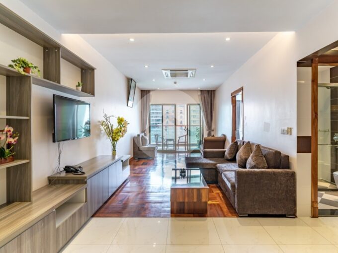 2 Bedroom Serviced Apartment For Rent - BKK1