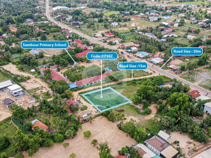 555 Sqm Residential Land For Sale - Sambour