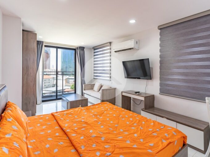 46 Sqm Studio Condo For Rent - Boeung Kak 1