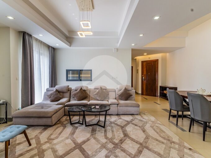 2 Bedroom Serviced Apartment For Rent - BKK1