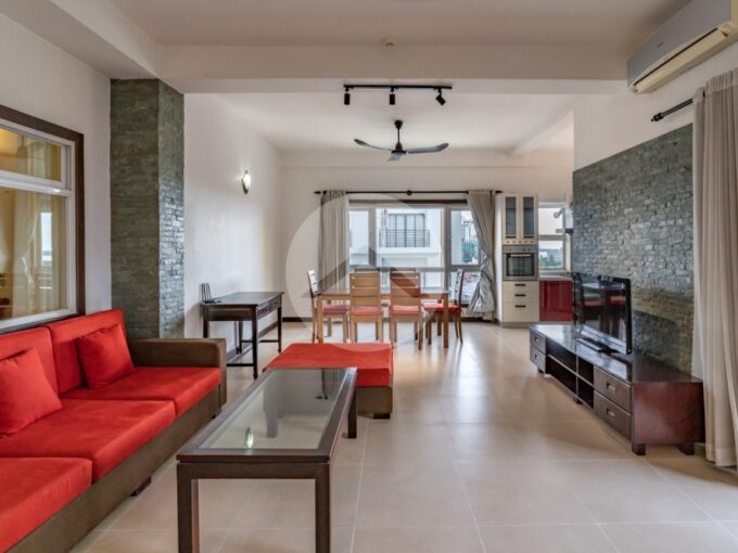 2 Bedroom Serviced Apartment For Rent - Tonle Bassac