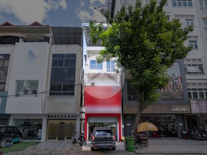 64 Sqm Shophouse For Rent - Daun Penh