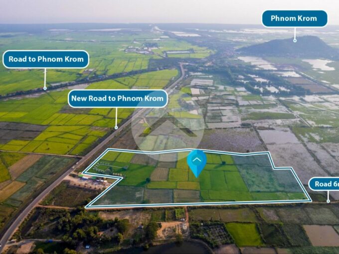 8 Hectare Sqm Land For Sale - Near Phnom Krom