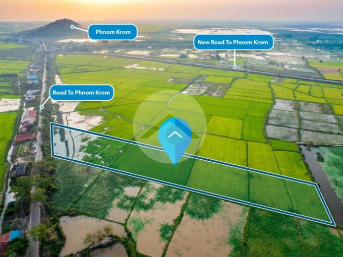 1.6 Hectare Sqm Land For Sale - Near Phnom Krom