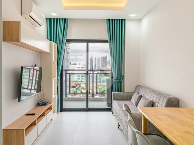 1 Bedroom Serviced Apartment For Rent - Boeung Trabek