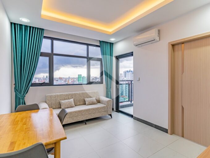 1 Bedroom Serviced Apartment For Rent - Boeung Trabek