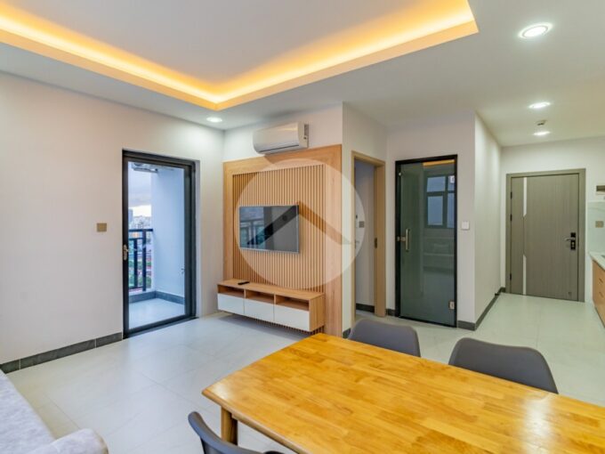 2 Bedroom Serviced Apartment For Rent - Boeung Trabek