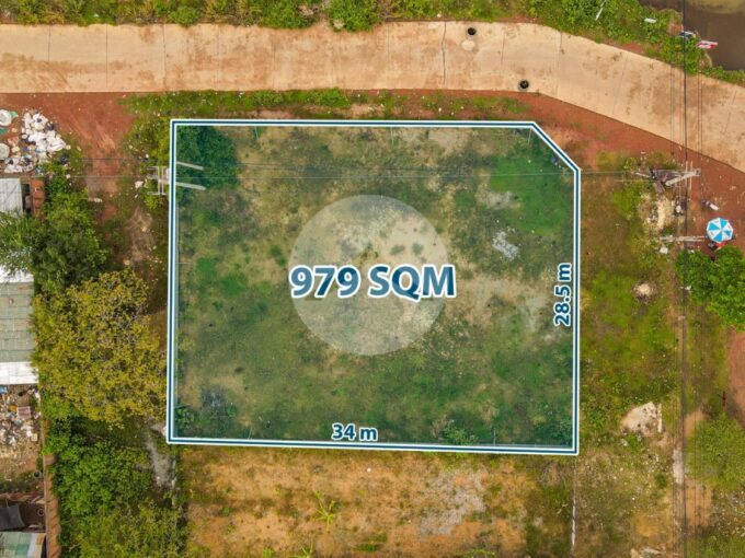 979 Sqm Residential Land For Sale - Svay Dangkum