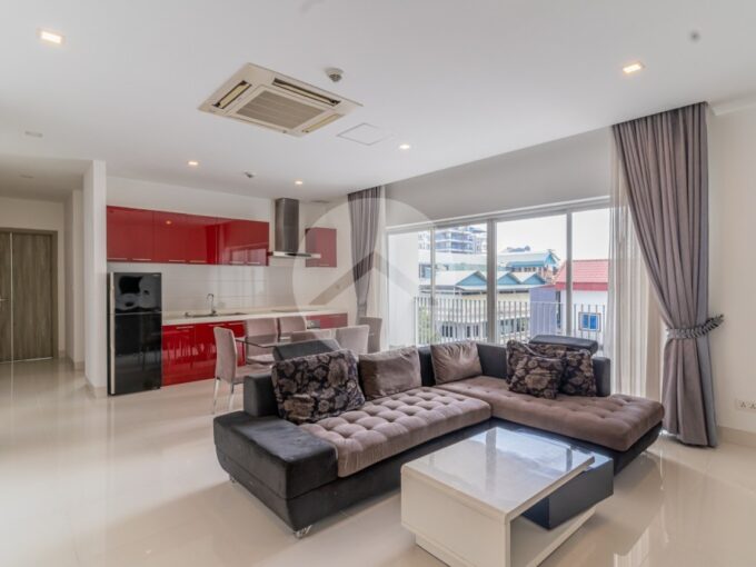 2 Bedroom Serviced Apartment For Rent - Tumnup Teuk