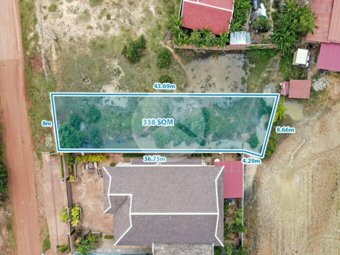 338 Sqm Land For Sale - Svay Dangkum