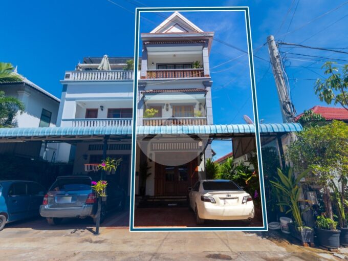 10 Bedroom Commercial Villa For Rent - Svay Dangkum