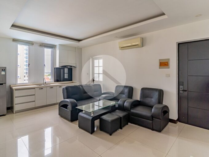 1 Bedroom Serviced Apartment For Rent - Wat Phnom