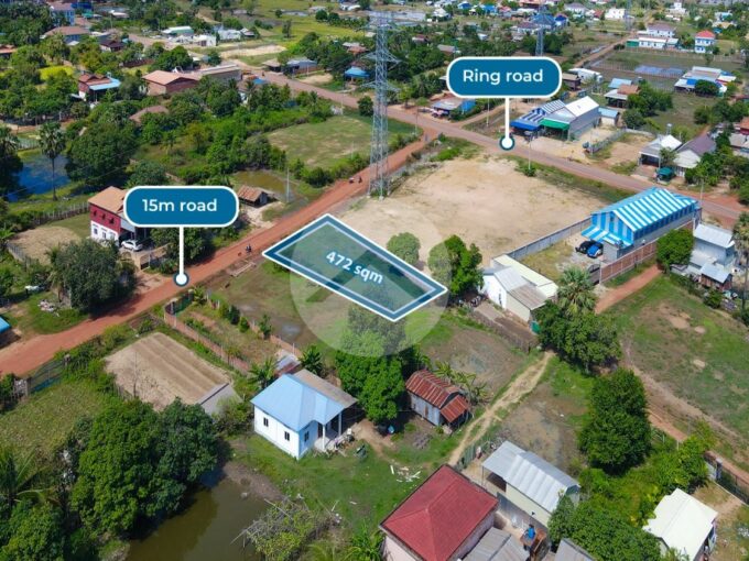 472 Sqm Residential Land For Sale - Chreav
