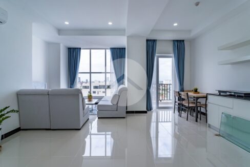 2 Bedroom Serviced Apartment For Rent - Tonle Bassac