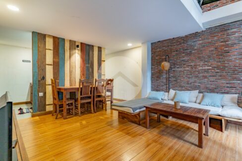 Loft 1 Bedroom Apartment For Rent - BKK3