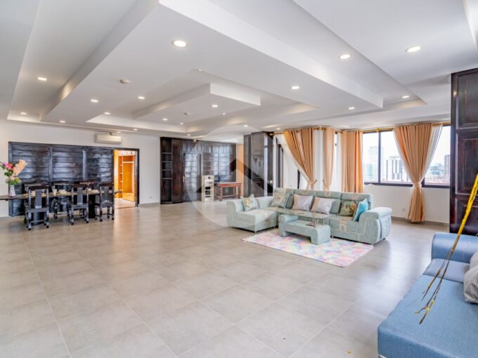 2 Bedroom Serviced Penthouse For Rent - Toul Tum Poung 1