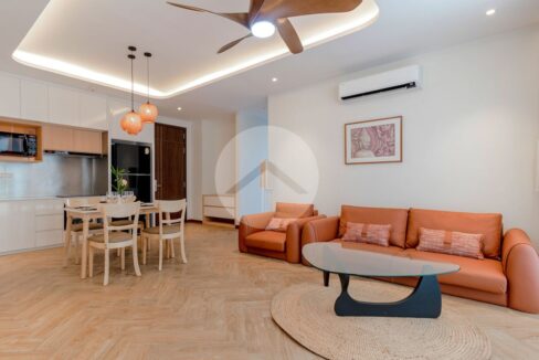 2 Bedroom Serviced Apartment For Rent - Sala kamreuk