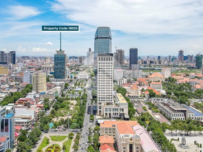 679.5 Sqm Office Space For Rent - Phsar Thmei 2