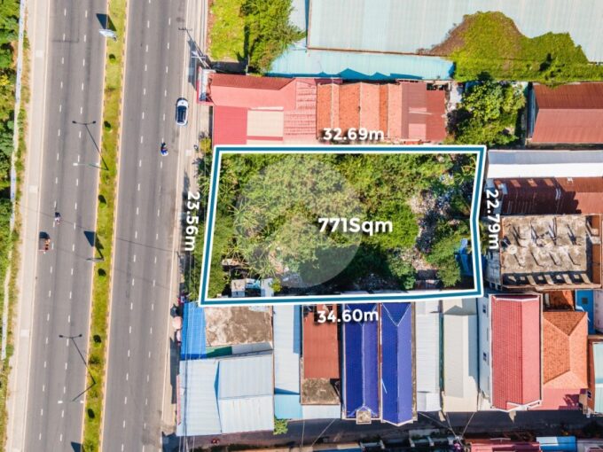 771 Sqm Land For Sale - Preak Leab