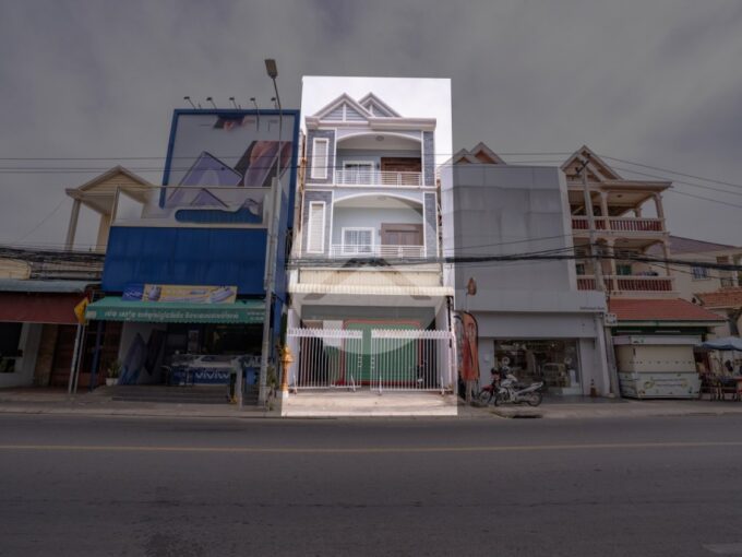 2 Storey Shophouse For Rent - Ta Khmau