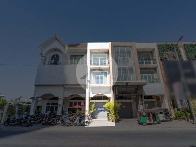 2 Storey Commercial Shophouse For Rent - Tonle Bassac