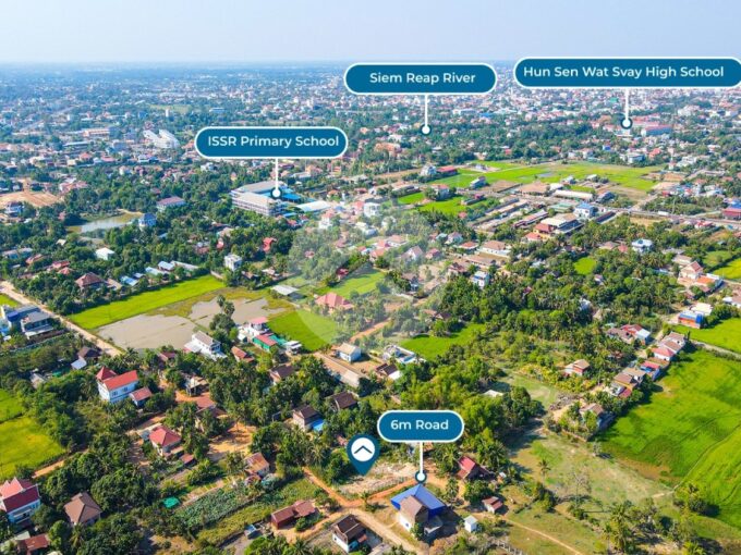 548 Sqm Land For Sale - Sangkat Siem Reap