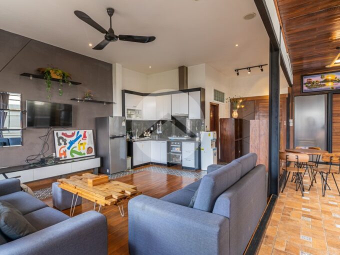 Renovated 2 Bedroom Apartment For Rent - BKK1