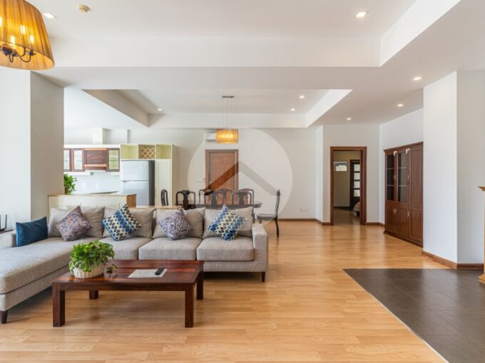 3 Bedroom Serviced Apartment For Rent - Tonle Bassac