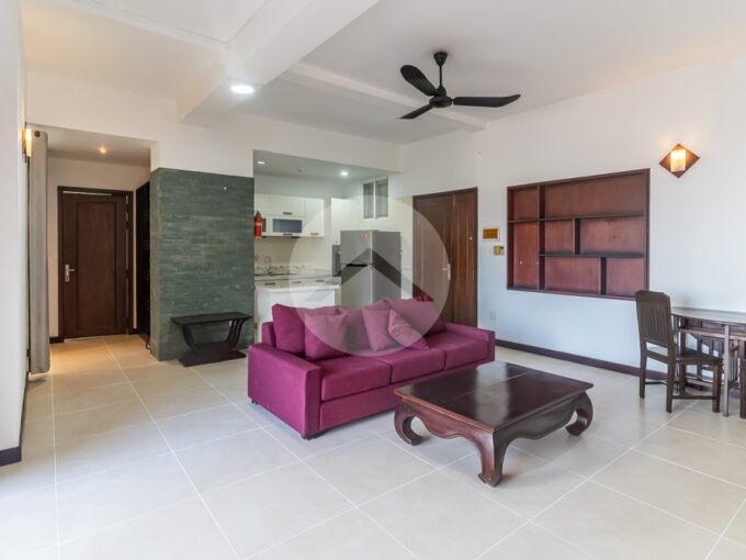 1 Bedroom Serviced Apartment For Rent - Tonle Bassac