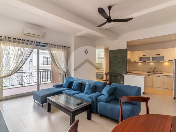1 Bedroom Serviced Apartment For Rent - Tonle Bassac