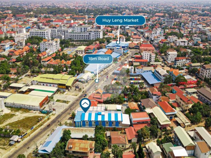 558 Sqm Warehouse For Rent - Svay Dangkum