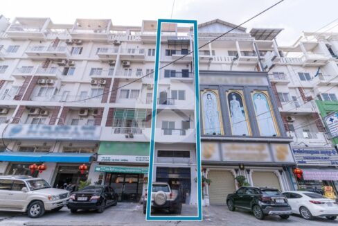 5 Storey Commercial Shophouse For Rent - BKK3