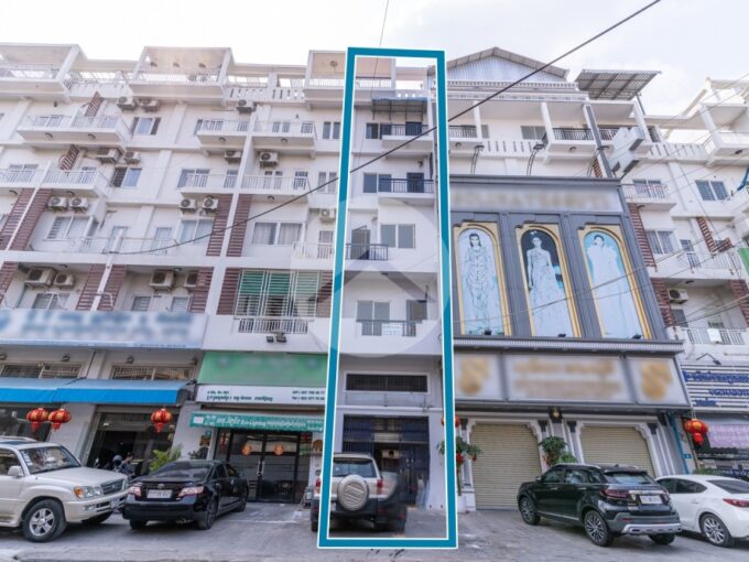 5 Storey Commercial Shophouse For Rent - BKK3