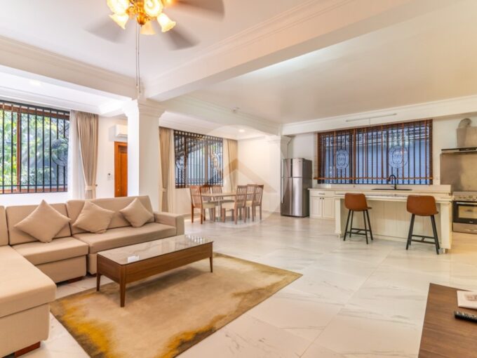 2 Bedroom Serviced Apartment For Rent - BKK1