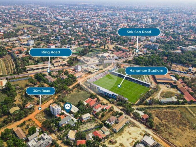 890 Sqm Residential Land For Sale - Svay Dangkum